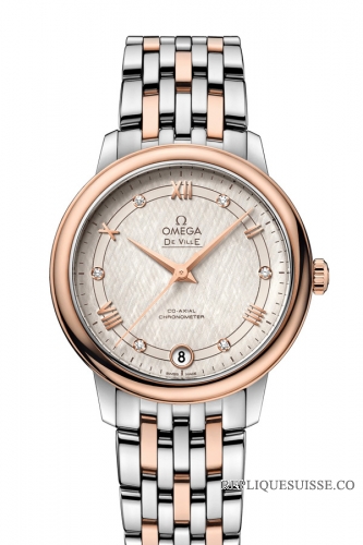 OMEGA De Ville Acier Chronometre or rouge 424.20.33.20.52.003