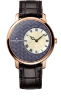 Copie Montre Vacheron Constantin Metiers elegance Sartoriale motif chevrons Reference 1400U/000R-B159