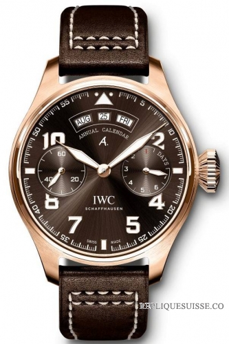 Copie Montre IWC Big Pilots edition annuelle du calendrier Antoine de Saint Exuperywatch IW502706