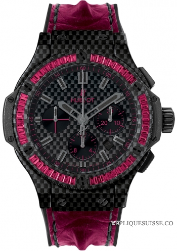 Hublot Big Bang All Carbon Bezel Baguette 44mm 301.QX.1730.HR.1902