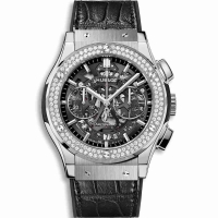 Copie Montre Hublot Classic Fusion Aerofusion Titane Diamants 45mm 525.NX.0170.LR.1104