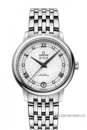 du chronometre en acier OMEGA De Ville 424.10.33.20.52.002