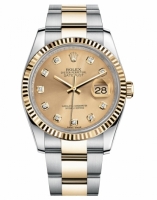 Réplique Rolex Datejust 36mm acier et or Champagne Dial 116233 CHDO