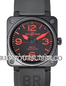 Bell & Ross BR01-92 Carbon Red Limited Instrument Montre Réplique