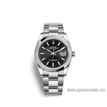 Rolex Datejust 36 Oystersteel M126200-0004 cadran noir