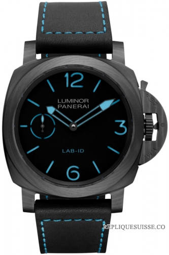 Copie Montre Panerai PANERAI LAB-ID Luminor 1950 Carbotech 3 Jours 49mm PAM00700