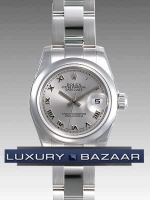 Rolex Datejust 179160 (Silver Dial, Roman Numeral Markers) Montre Réplique