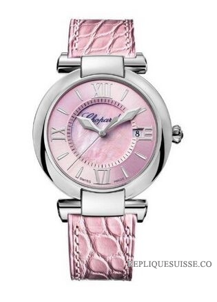 Copie Montre Chopard Imperiale La Vie En Rose En Acier Inoxydable Et Amethyste Dames 388532-3018