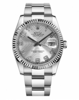 Réplique Rolex Datejust en acier de 36mm Argent Concentric Dial bracelet 116234 SCAO