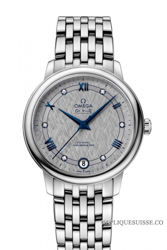 du chronometre en acier OMEGA De Ville 424.10.33.20.56.002