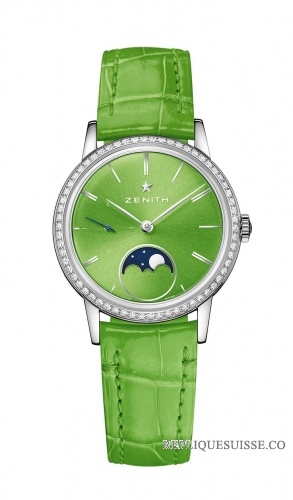 Zenith ELITE Dames Phase de lune 33mm 16.2332.692 / 64.C816 Montres Copie