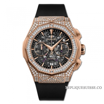 Réplique Hublot Classic Fusion Aerofusion Chronographe Orlinski King Bijoux en or