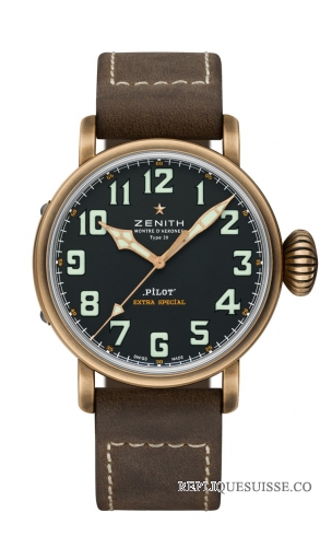 Zenith Pilot Type 20 Extra Special Bronze pour homme 29.2430.679 / 21.C753 Montres Copie