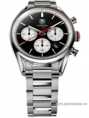 TAG Heuer Carrera Calibre CH 80 Chronographe 41mm Acier CBA2110.BA0723 Montre Réplique