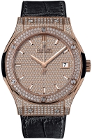 Hublot Classic Fusion King gold Full Pave 42mm 542.OX.9010.LR.1704