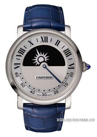 Mouvement mysterieux Cartier Rotonde de Cartier WHRO0043 Montres Copie