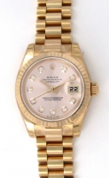 Rolex Datejust Lady Or 26mm Fluted President 179175 chdp Montre Réplique