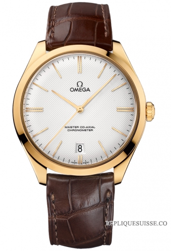 Omega De Ville Tresor Master Co-Axial 40 mm Jaune Or Montre Réplique