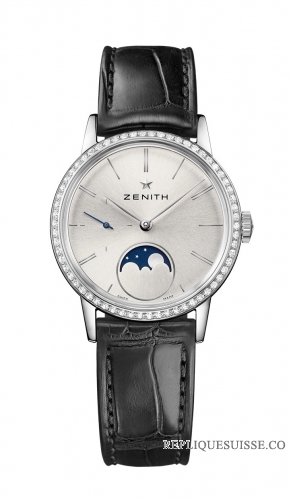 Zenith ELITE Dames Phase de lune 33mm 16.2330.692 / 01.C714 Montres Copie