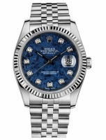 Réplique Rolex Datejust en acier de 36mm Sodalite Dial Jubile Bracelet 116234 SODJ