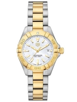 Copie Montre Tag Heuer Aquaracer blanc mere de nacre cadran dames WBD1420.BB0321