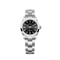 Rolex Oyster Perpetual 31 cadran noir brillant