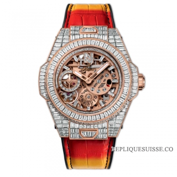 Réplique Hublot Big Bang MECA-10 Nicky Jam Haute Joaillerie