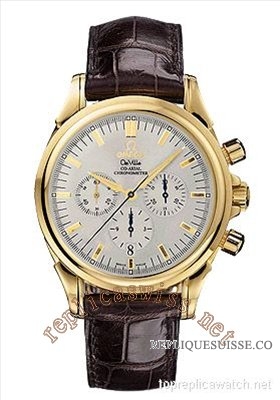 Omega De Ville Co-Axial Chronographe Hommes 4641.30.32 Montre Réplique