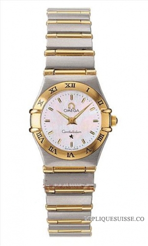 Omega Constellation Dames Mini Quartz 1262.70.00 Montre Réplique