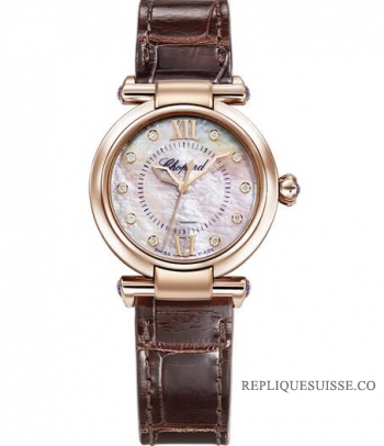 Chopard Imperiale Automatique Or Rose Diamant 29mm 384319-5009