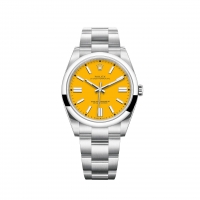 Rolex Oyster Perpetual 41 Cadran Jaune Bracelet Oyster