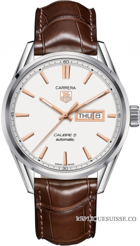 TAG Heuer Carrera Calibre 5 Day-Date Automatique 41 mm WAR201D.FC6291 Montre Réplique