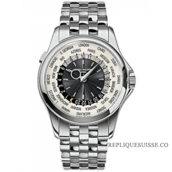 Patek Philippe Complications Cadran Blanc et Gris 5130 / 1G-011 Montres Copie