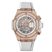 Réplique Hublot Big Bang Unico King Gold White Pave 42mm