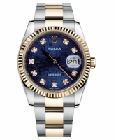 Réplique Rolex Datejust 36mm acier et or bleu Jubilee Dial 116233 BLJDO