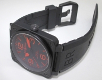 Bell & Ross BR01-92 Carbon Red Limited Instrument Montre Réplique