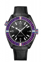 OMEGA Seamaster Ceramique noire 24 heures GMT 215.98.46.22.01.003