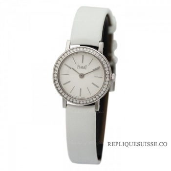 Piaget Altiplano Cadran Blanc Dames Blanc Satin