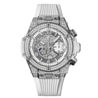 Réplique Hublot Big Bang Unico Titane Blanc Pave 42mm