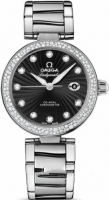 Omega De Ville Ladymatic Dames Blanc MOP Diamant 425.68.34.20.55 Montre Réplique