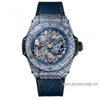 Réplique Hublot Big Bang MECA-10 Shepard Fairey Bleu