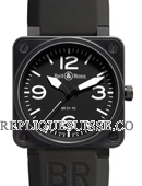 Bell & Ross BR01-92 Carbon Automatique Hommes Montre Réplique