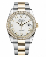 Réplique Rolex Datejust en acier et or jaune or blanc cadran 116243 WRO