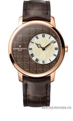 Copie Montre Vacheron Constantin Metiers dArt elegance Sartoriale modele de vitre Reference 1400U/000R-B216