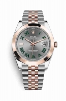 Copie Montre Rolex Datejust 41 Everose Roles ou Oystersteel 18 ct Everose or 126301 Slate Cadran m126301-0016