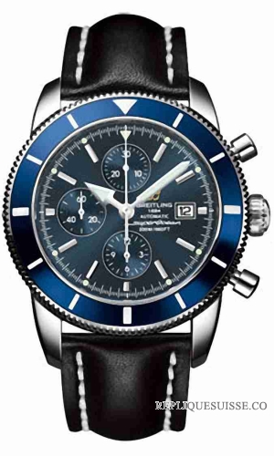 Breitling Superocean HeriTAGe Chronographee cuir Tang A1332016 Montre Réplique