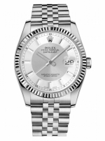 Réplique Rolex Datejust en acier de 36mm cadran argente Bracelet Jubile e 116234 STSISJ