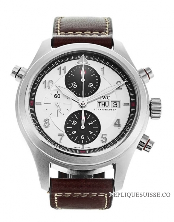 IWC Montres d\'Aviateur Spitfire Double Chronographe Automatique IW371802