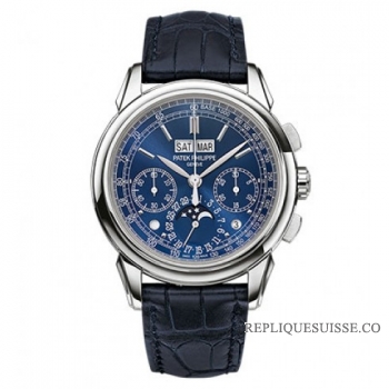 Patek Philippe Grand Complication Chronographe Cadran Bleu 5270G-019 Montres Copie