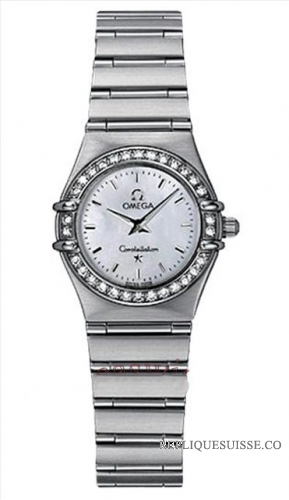 Omega Constellation Dames Mini Quartz 1466.71.00 Montre Réplique